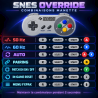 SNES Override – 50/60 Hz Mod with OSD and Region Unlock for Super Nintendo