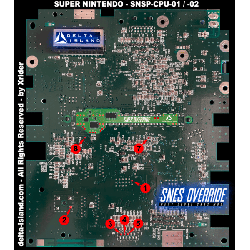 SNES Override – 50/60 Hz Mod with OSD and Region Unlock for Super Nintendo