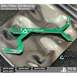 Delta PSNee QSB PS1 Modchip Puce PU-18 PU18 SCPH-5501 SCPH-5502 SCPH-5503 SCPH-5552